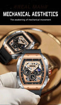 2024 New Sports Watch Men Top Brand Luxury Mens Watches Business Waterproof Military Quartz Chronograph Wristwatch Montre Homme